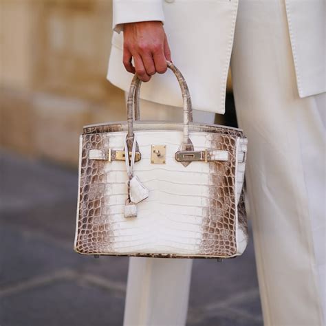 who owns the hermes crocodile birkin bags|himalayan crocodile birkin with diamonds.